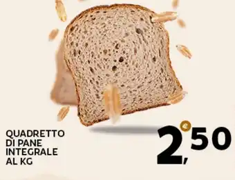 Extra Supermercati Quadretto di pane integrale offerta