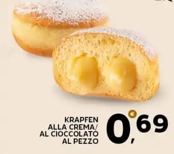 Extra Supermercati Krapfen alla crema/ al cioccolato offerta