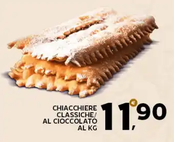 Extra Supermercati Chiacchiere classiche/ al cioccolato offerta