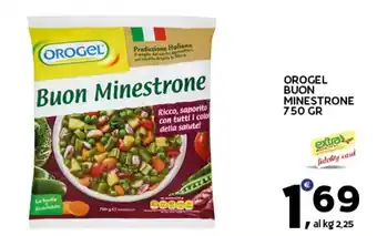 Extra Supermercati Orogel buon minestrone offerta