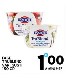 Extra Supermercati Fage trublend vari gusti offerta