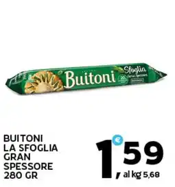 Extra Supermercati Buitoni la sfoglia gran spessore offerta