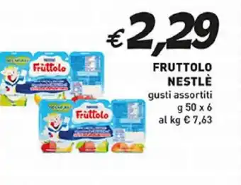 Coal Fruttolo NESTLÉ offerta