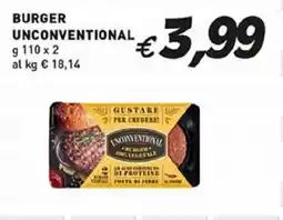 Coal Burger UNCONVENTIONAL offerta