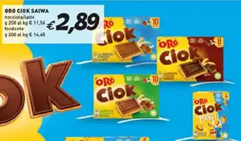 Coal ORO CIOK SAIWA nocciola/latte offerta