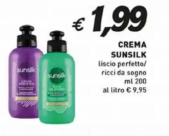 Coal CREMA SUNSILK Liscio perfetto/ ricci da sogno offerta