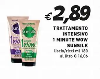 Coal Trattamento intensivo 1 minute wow SUNSILK offerta