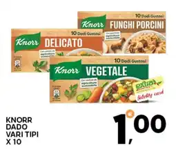 Extra Supermercati Knorr dado vari tipi offerta