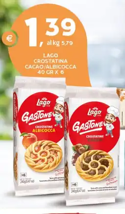 Extra Supermercati Lago crostatina cacao/albicocca offerta