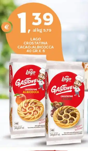 Extra Supermercati Lago crostatina cacao/albicocca offerta