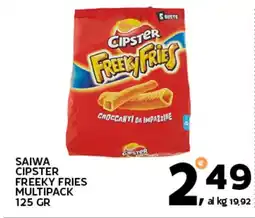 Extra Supermercati Saiwa cipster freeky fries multipack offerta