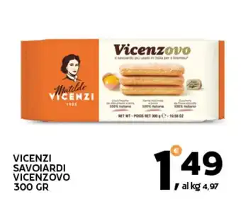 Extra Supermercati Vicenzi savoiardi vicenzovo offerta