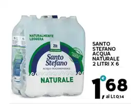 Extra Supermercati Santo stefano acqua naturale offerta