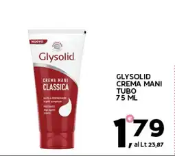 Extra Supermercati Glysolid crema mani tubo offerta