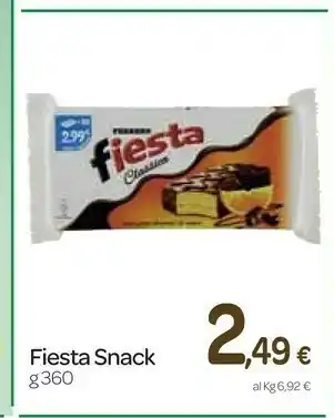 Carrefour Express Fiestra snack offerta