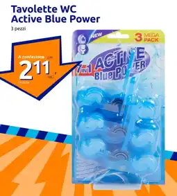 Action Tavolette WC Active Blue Power offerta