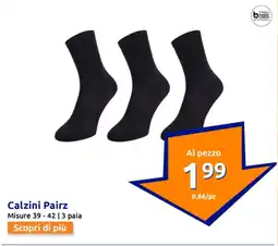 Action Calzini Pairz offerta