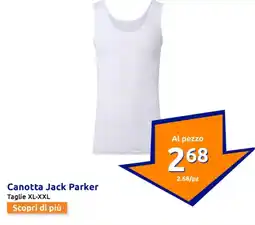 Action Canotta Jack Parker offerta