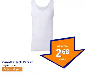 Action Canotta Jack Parker offerta