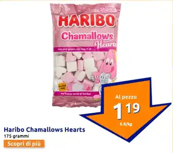 Action Haribo Chamallows Hearts offerta