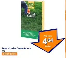 Action Semi di erba Green Boots offerta