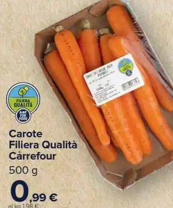 Carrefour Express Carrefour carote 500 g offerta