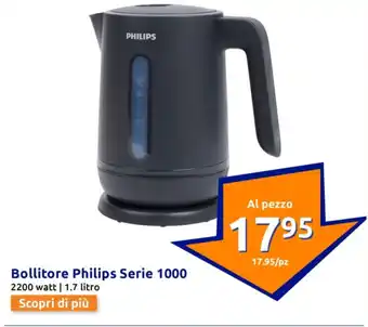 Action Bollitore Philips Serie 1000 offerta