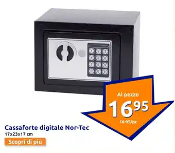 Action Cassaforte digitale Nor-Tec offerta