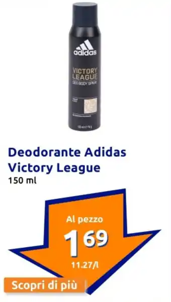 Action Deodorante Adidas Victory League offerta