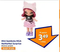 Action Mini bambola MGA Na!Na!Na! Surprise offerta