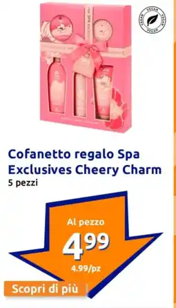 Action Cofanetto regalo Spa Exclusives Cheery Charm offerta