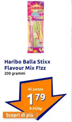 Action Haribo Balla Stixx Flavour Mix F!zz offerta