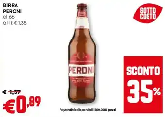 Pam Birra PERONI offerta