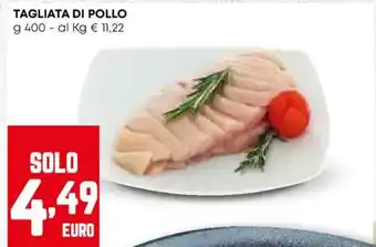 Pam Tagliata di pollo offerta