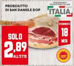 Pam Prosciutto di san daniele dop offerta