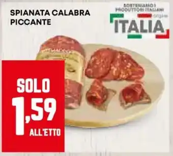 Pam Spianata calabra piccante offerta