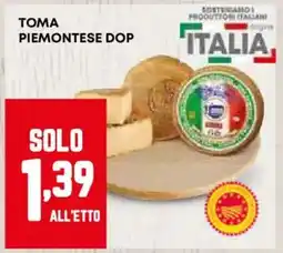 Pam Toma piemontese dop offerta