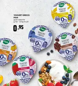 Pam Yogurt greco PAM offerta