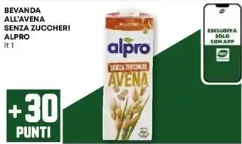 Pam Bevanda all'avena senza zuccheri ALPRO offerta