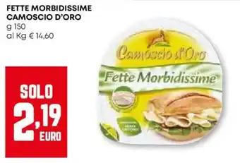 Pam Fette morbidissime CAMOSCIO D'ORO offerta