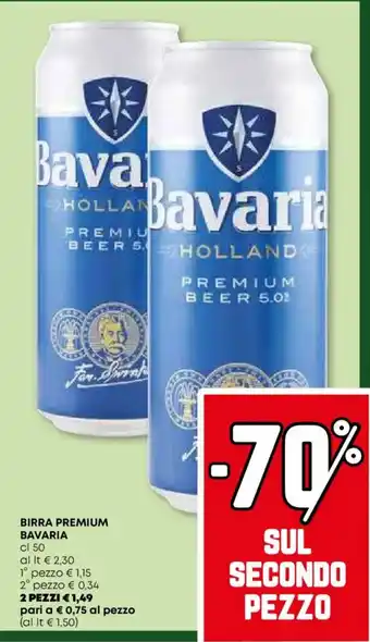 Pam Birra premium BAVARIA offerta