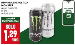 Pam Bevanda energetica MONSTER offerta