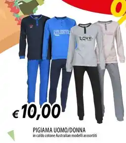 Galassia Pigiama uomo/donna offerta