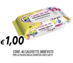 Galassia Conf. 40 salviette imbevute offerta