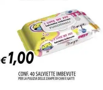 Galassia Conf. 40 salviette imbevute offerta