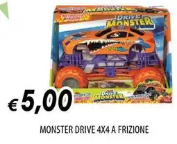 Galassia Monster drive 4x4 a frizione offerta