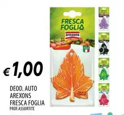 Galassia Deod. auto arexons prof.assortite offerta