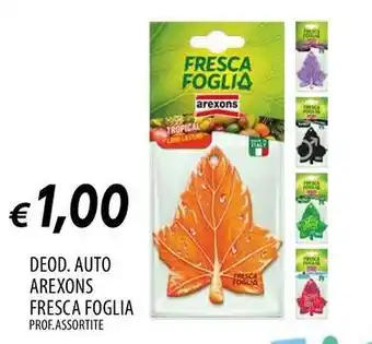 Galassia Deod. auto arexons prof.assortite offerta