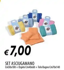 Galassia Set asciugamano offerta