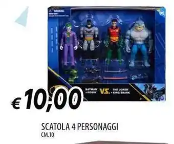 Galassia Scatola 4 personaggi offerta